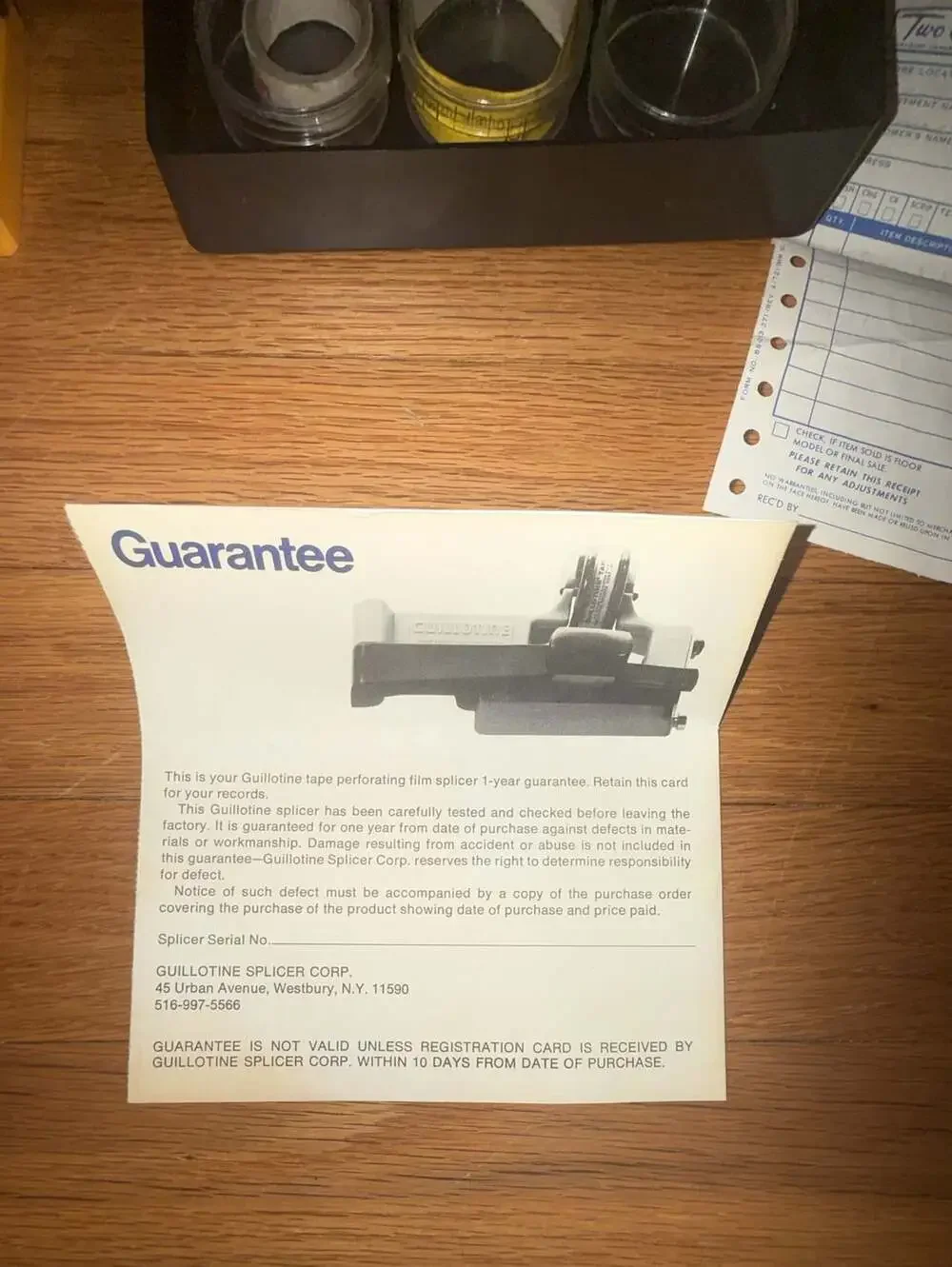 Guillotine vintage super